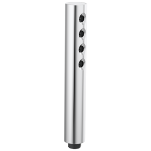 Brizo Essential™ Shower: Linear Round H2Okinetic® Single Function Handshower In Chrome