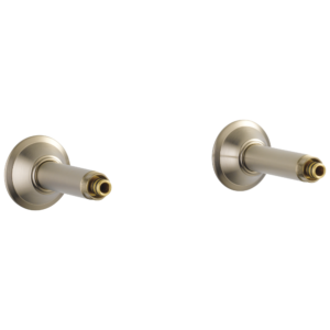 Brizo Brizo Traditional: WALL MOUNT TUB FILLER UNIONS In Brushed Nickel