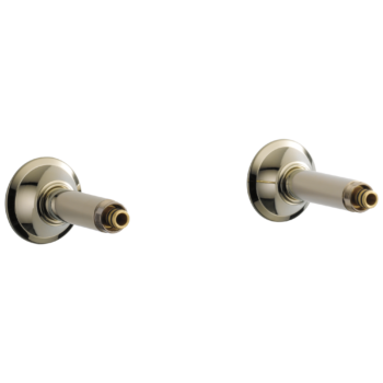Brizo Brizo Traditional: WALL MOUNT TUB FILLER UNIONS In Polished Nickel