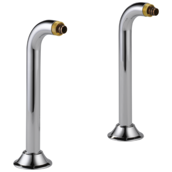 Brizo Brizo Traditional: Deck Mount Tub Filler Risers In Chrome