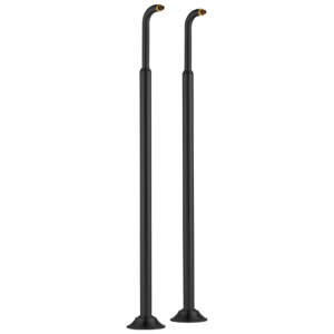 Brizo Other: Floor Mount Tub Filler Risers In Matte Black