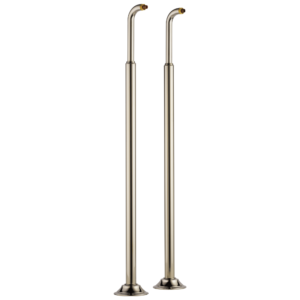 Brizo Brizo Traditiol: Floor Mount Tub Filler Risers In Polished Nickel