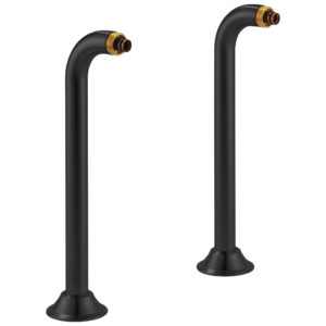 Brizo Other: Floor & Deck Mount 2” Riser Extensions In Matte Black