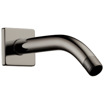 Brizo Other: 7" Linear Round Wall Mount Shower Arm And Flange In Brilliance Black Onyx