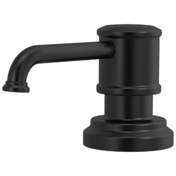 Brizo Artesso®: Soap/Lotion Dispenser In Matte Black