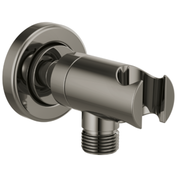 Brizo Essential™ Shower: Wall Mount Handshower Holder In Brilliance Black Onyx
