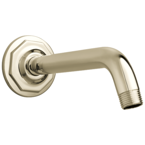 Brizo Rook®: 7″ Shower Arm & Flange In Polished Nickel