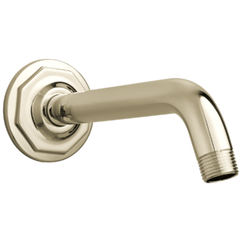 Brizo Rook®: 7" Shower Arm & Flange In Polished Nickel