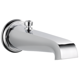 Brizo Rook®: Tub Spout – Pull-up Diverter In Chrome