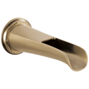 Brizo Rook®: Channel Tub Spout In Luxe Gold