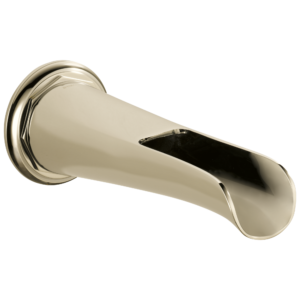 Brizo Rook®: Non-Diverter Tub Spout In Polished Nickel