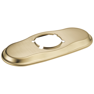 Brizo Other: Lavatory Escutcheon In Luxe Gold