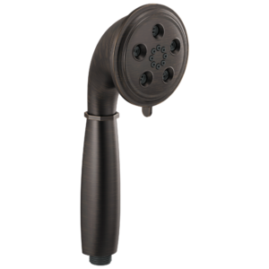 Brizo Essential™ Shower: Classic Round H2Okinetic® Multi-Function Handshower In Venetian Bronze