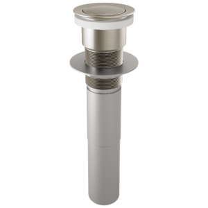 Brizo Other: Push Button Pop-Up Without Overflow In Luxe Nickel