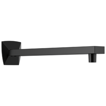 Brizo Vettis®: 13" Shower Arm And Flange In Matte Black