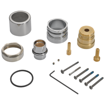 Brizo Other: TempAssure Thermostatic Valve with Diverter Extension Kit In Chrome