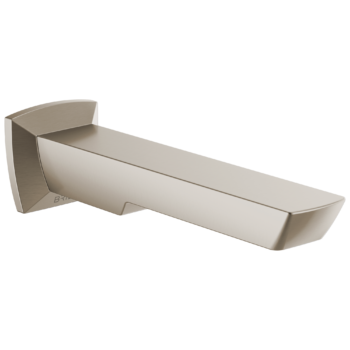 Brizo Vettis®: Non-Diverter Tub Spout In Luxe Nickel