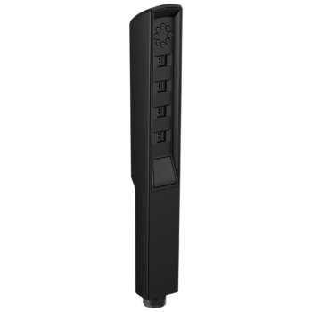 Brizo Essential™ Shower: Linear Square H2Okinetic® Multi-Function Handshower In Matte Black