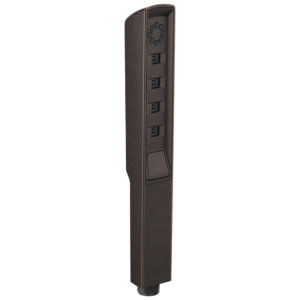 Brizo Essential™ Shower: Linear Square H2Okinetic® Multi-Function Handshower In Venetian Bronze