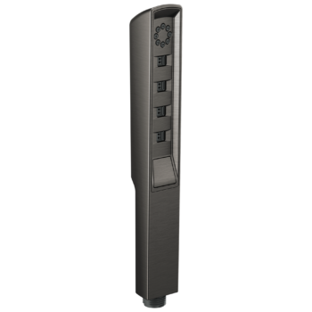 Brizo Essential™ Shower: Linear Square H2Okinetic® Multi-Function Handshower In Luxe Steel