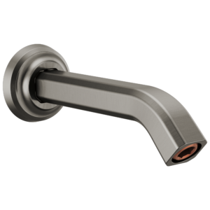 Brizo Levoir™: 7 1/2″ Shower Arm and Flange In Luxe Steel