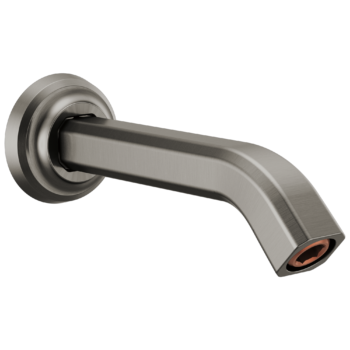 Brizo Levoir™: 7 1/2" Shower Arm and Flange In Luxe Steel