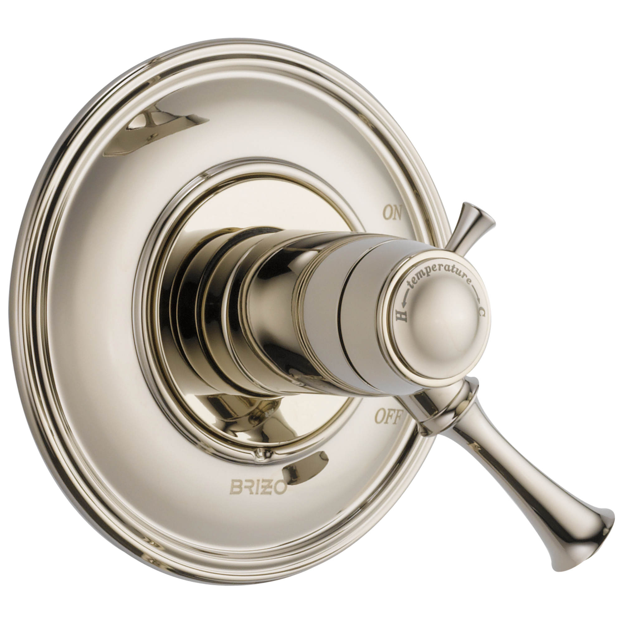 Brizo Baliza®: Tempassure® Thermostatic Valve Only Trim In Polished Nickel