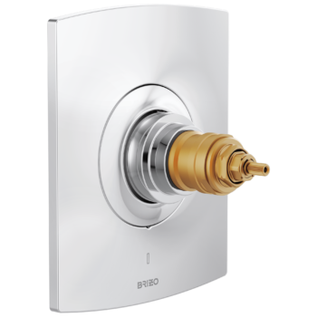 Brizo Kintsu®: TempAssure Thermostatic Valve Only Trim - Less Handles In Chrome