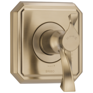 Brizo Virage®: Tempassure Thermostatic Valve Only Trim In Luxe Gold