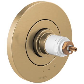 Brizo Litze®: Tempassure® Thermostatic Valve Only Trim - Less Handles In Luxe Gold