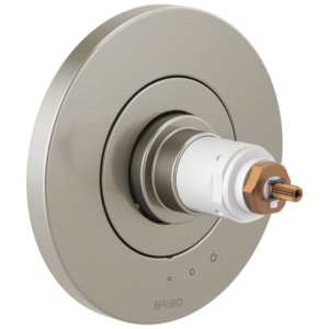 Brizo Litze®: Tempassure® Thermostatic Valve Only Trim – Less Handles In Luxe Nickel