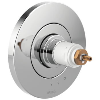 Brizo Litze®: Tempassure® Thermostatic Valve Only Trim - Less Handles In Chrome