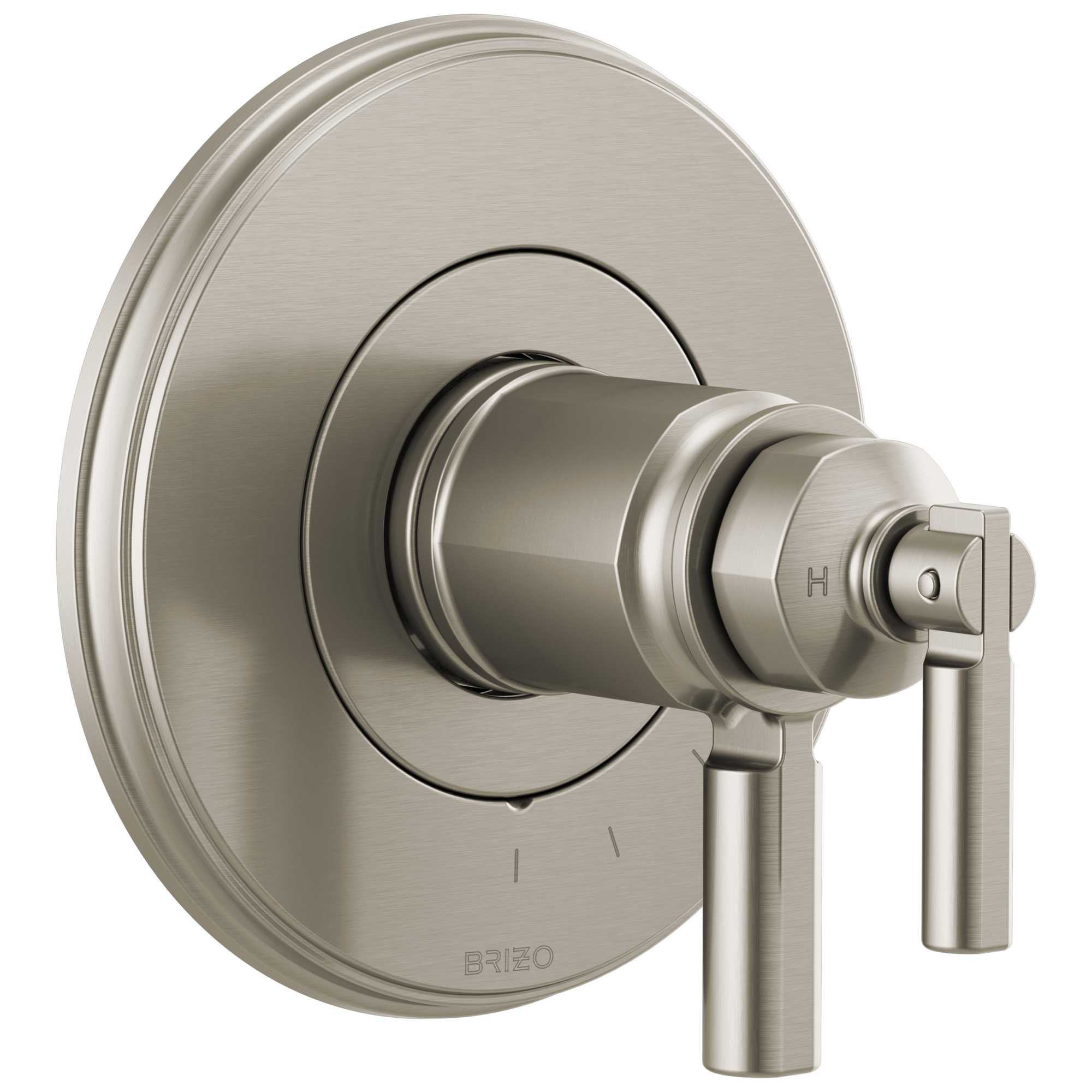 Brizo Invari®: Tempassure® Thermostatic Valve Only Trim In Luxe Nickel