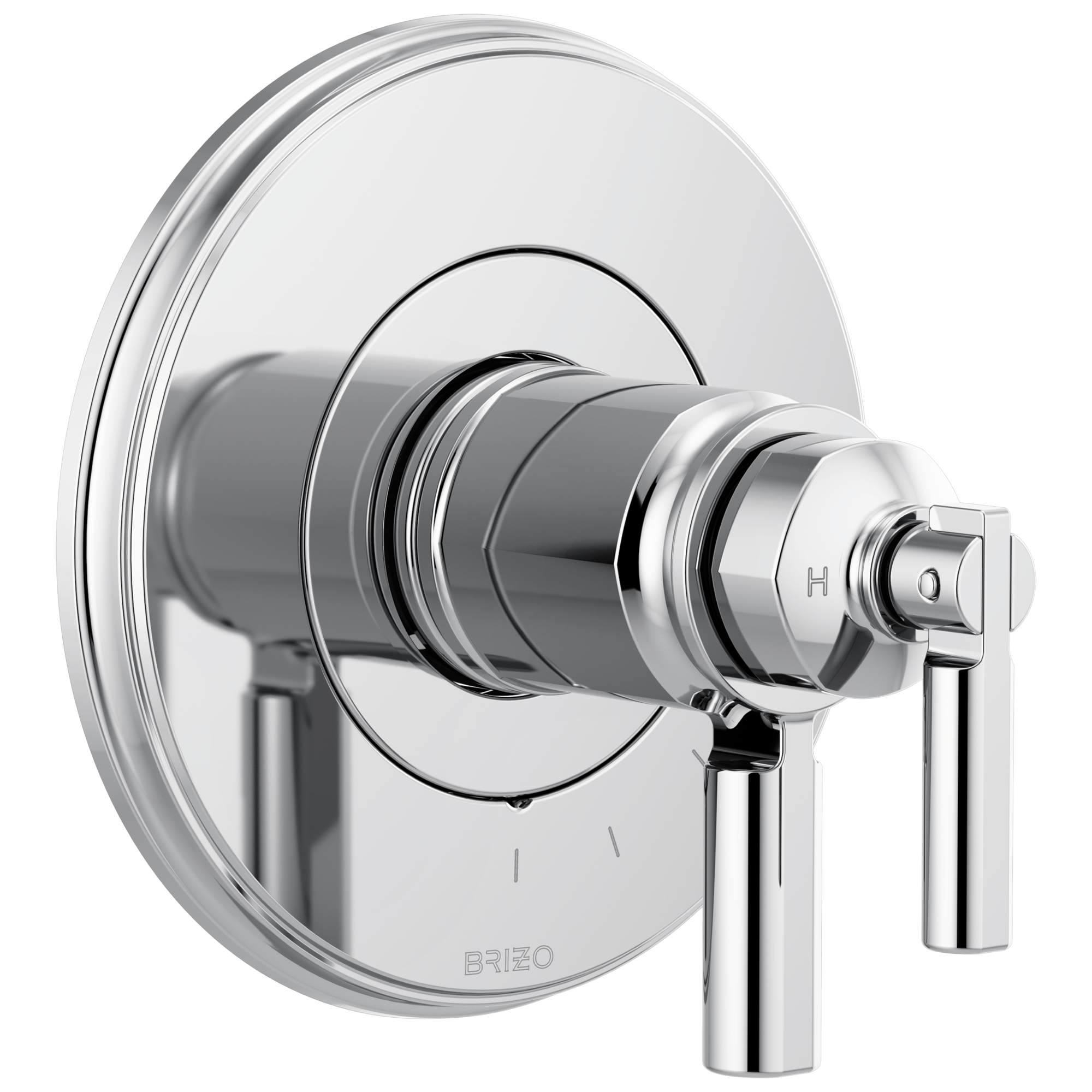 Brizo Invari®: Tempassure® Thermostatic Valve Only Trim In Chrome