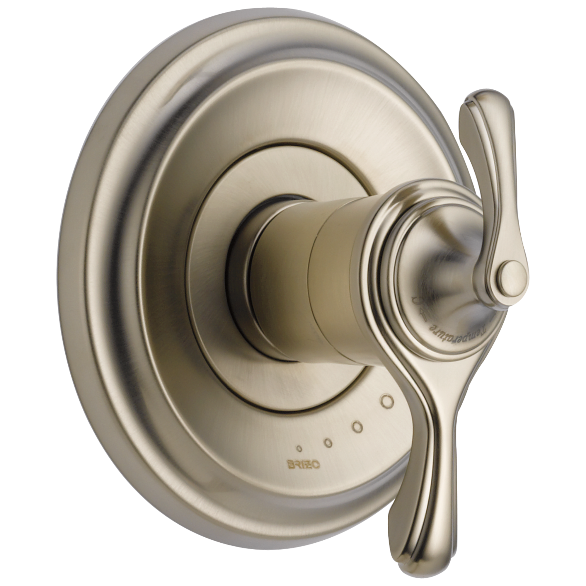 Brizo Charlotte®: Tempassure® Thermostatic Valve Only Trim In Brushed Nickel