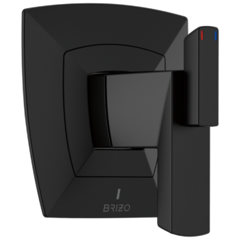 Brizo Vettis®: Tempassure® Thermostatic Valve Only Trim In Matte Black