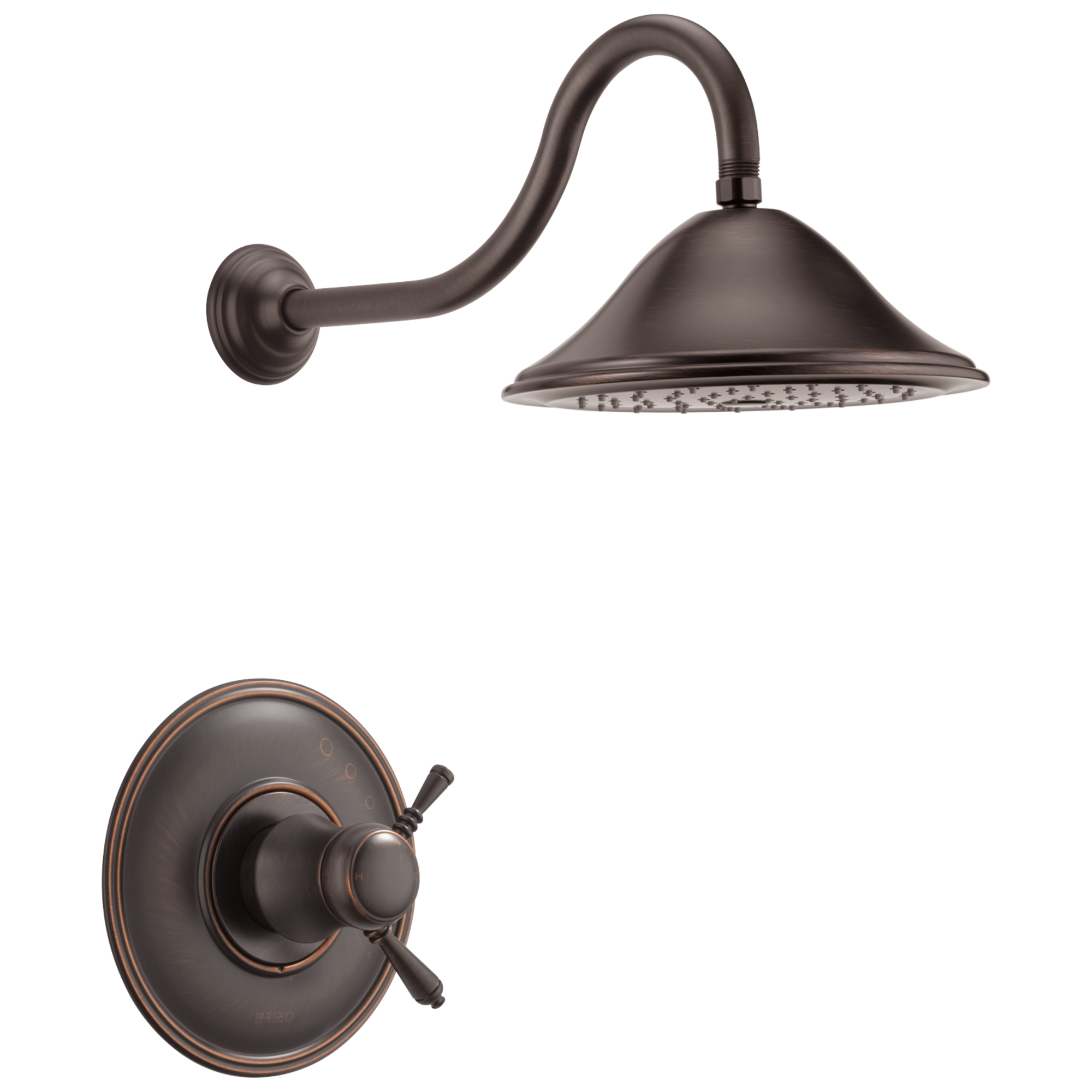 Brizo Tresa®: TempAssure® Thermostatic Shower Only Trim In Venetian Bronze