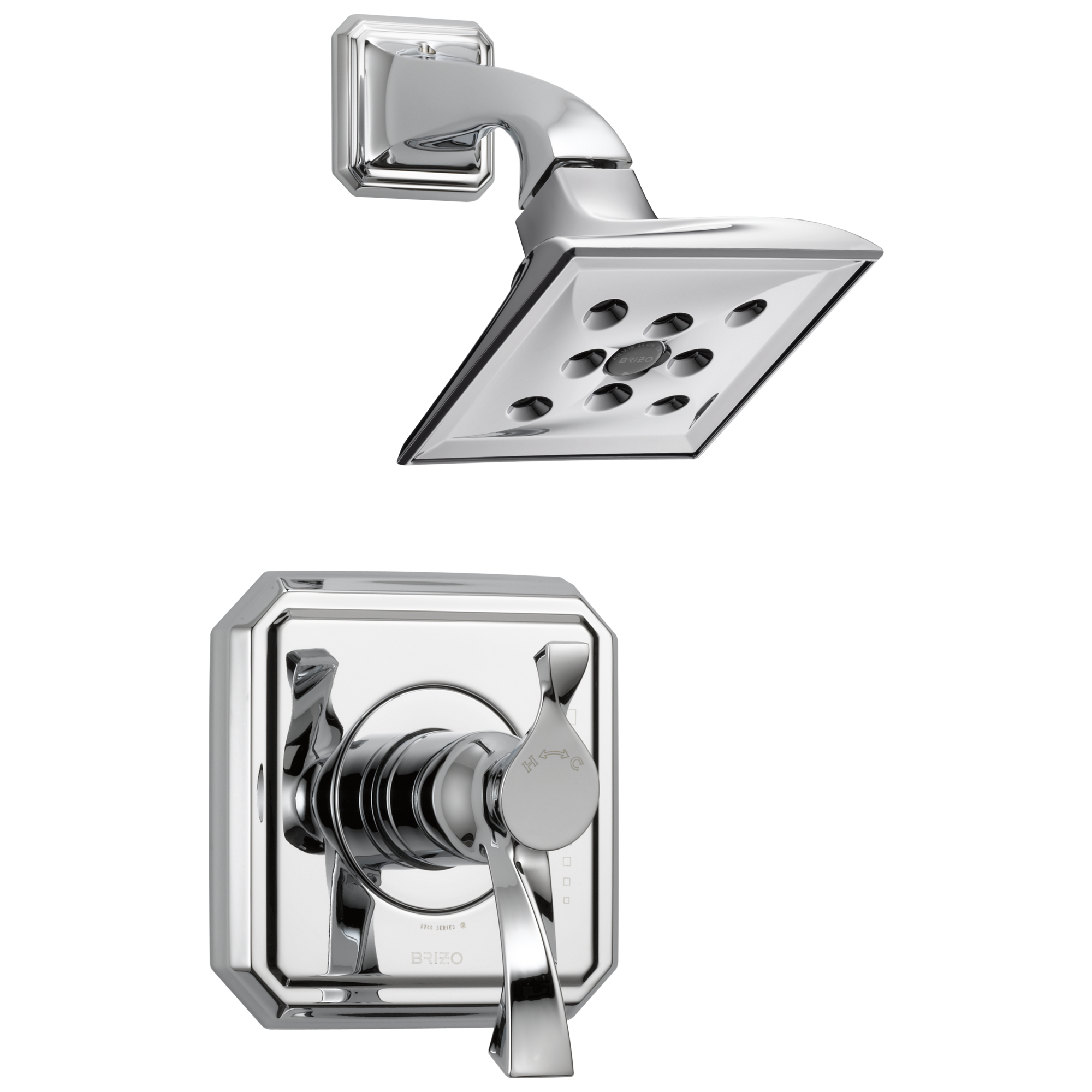 Brizo Virage®: Tempassure® Thermostatic Shower Only In Chrome