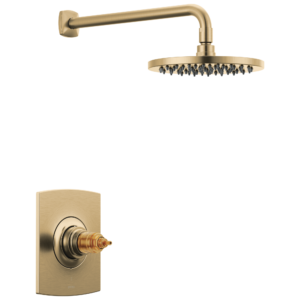 Brizo Allaria™: TempAssure® Thermostatic Shower Only Trim – Less Handles In Luxe Gold