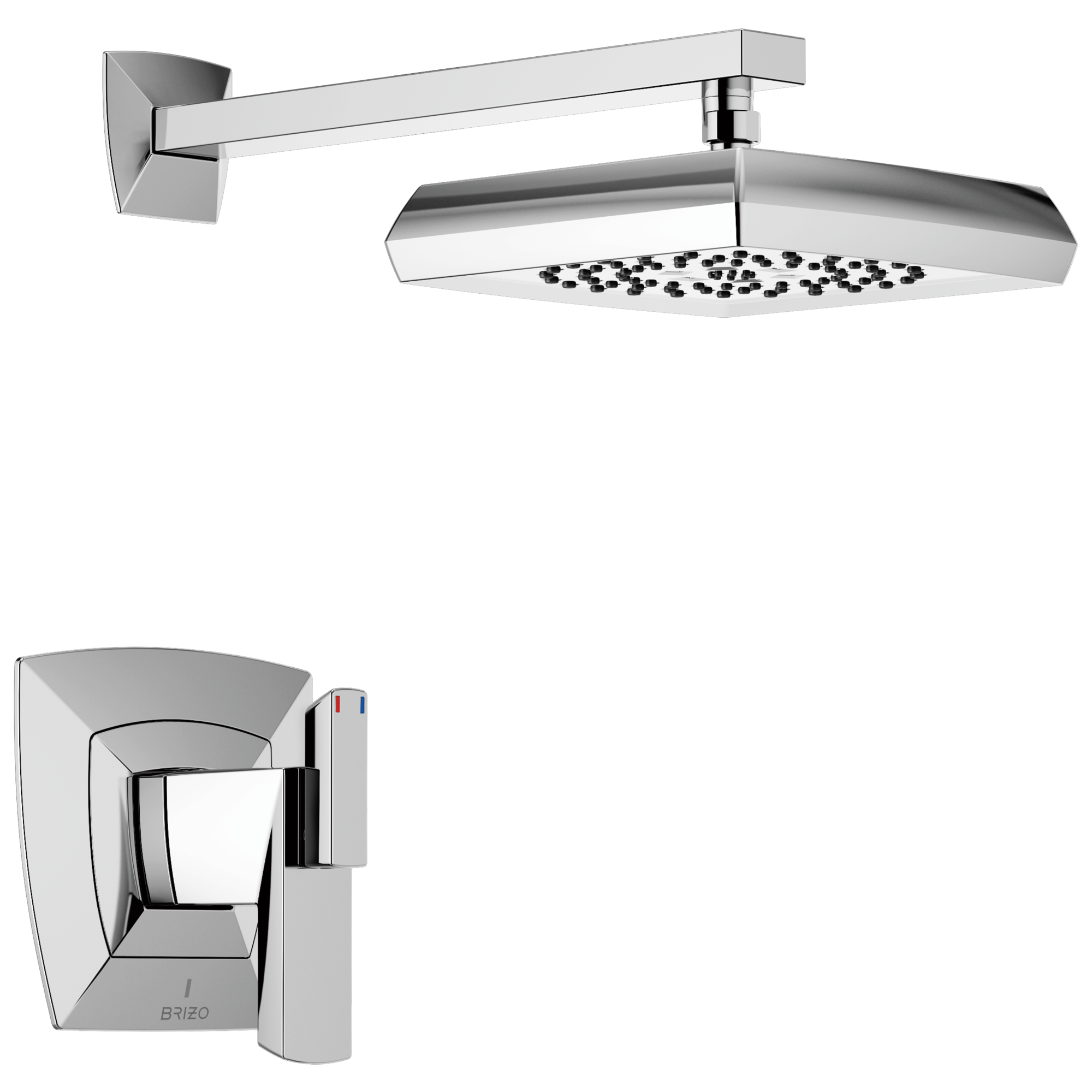 Brizo Vettis®: Tempassure® Thermostatic Shower Only Trim In Chrome