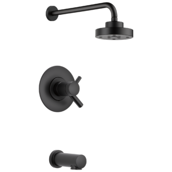 Brizo Jason Wu for Brizo™: TempAssure(R) Thermostatic Tub and Shower Trim In Matte Black