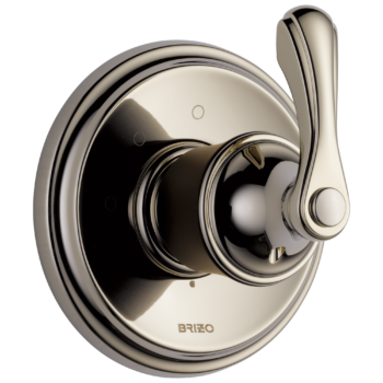 Brizo Charlotte®: 3-Function Diverter Trim In Cocoa Bronze / Polished Nickel
