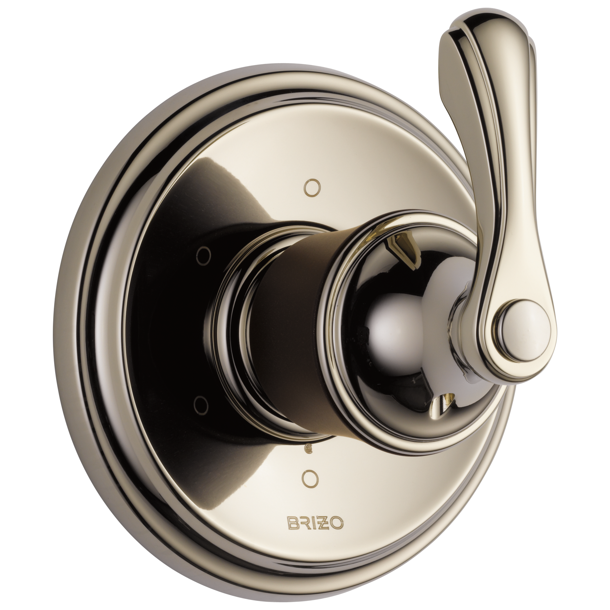 Brizo Charlotte®: 6-Function Diverter Trim In Cocoa Bronze / Polished Nickel