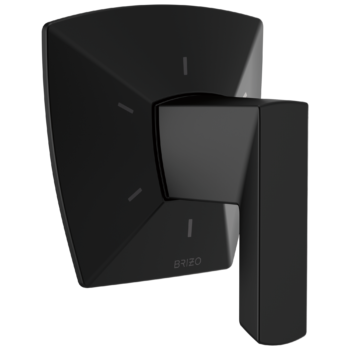 Brizo Vettis®: 6-Function Diverter Trim In Matte Black