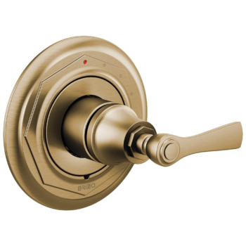 Brizo Rook®: Pressure Balance Valve Only Trim In Luxe Gold