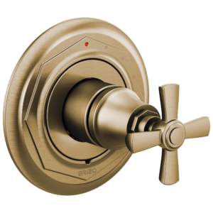 Brizo Rook®: Pressure Balance Valve Only Trim In Luxe Gold