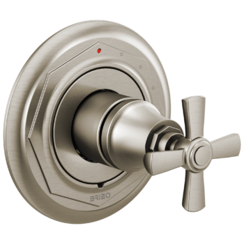 Brizo Rook®: Pressure Balance Valve Only Trim In Luxe Nickel
