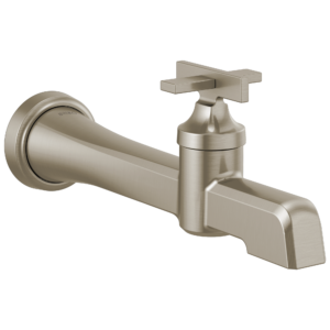 Brizo Levoir™: Single-Handle Wall Mount Lavatory Faucet 1.5 GPM In Luxe Nickel