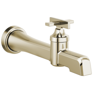 Brizo Levoir™: Single-Handle Wall Mount Lavatory Faucet 1.5 GPM In Polished Nickel