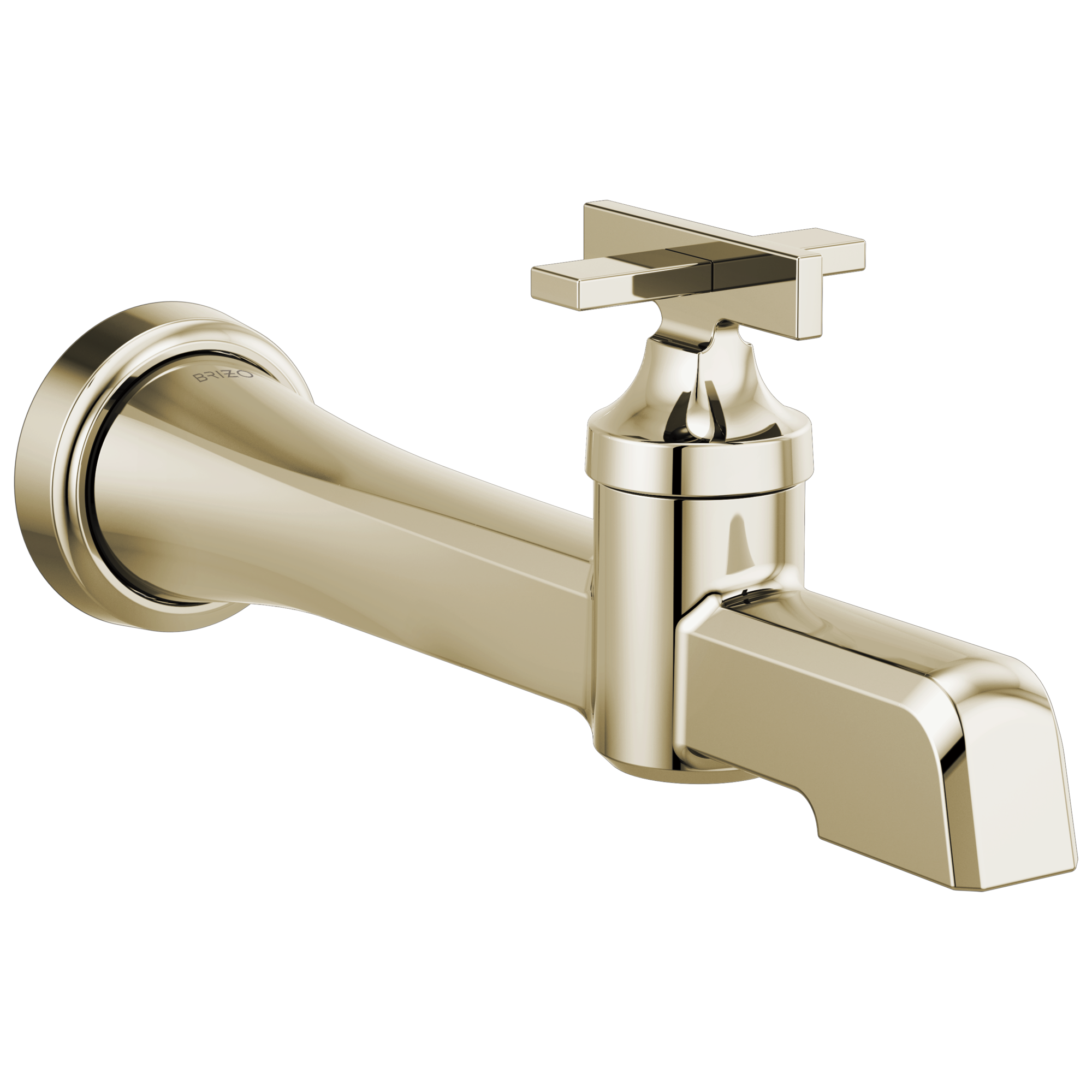 Brizo Levoir™: Single-Handle Wall Mount Lavatory Faucet 1.5 GPM In Polished Nickel